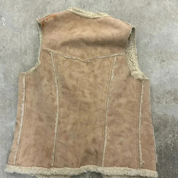 Vintage  sherpa vest - Picture 3 of 6